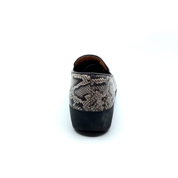 Fitflop Superskate Snakeskin Loafer Shoes - Picture 4 of 8